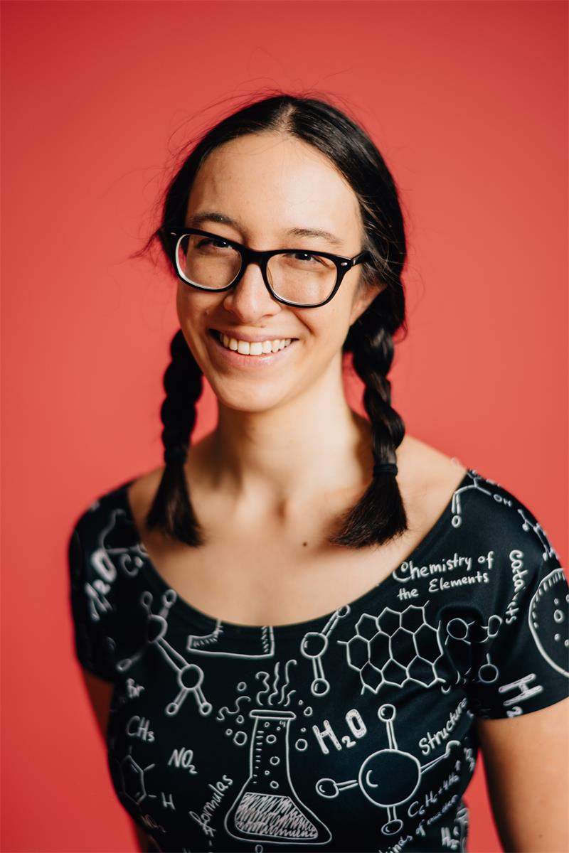 Dr Cat, host of Science Queeries, now on the CRN